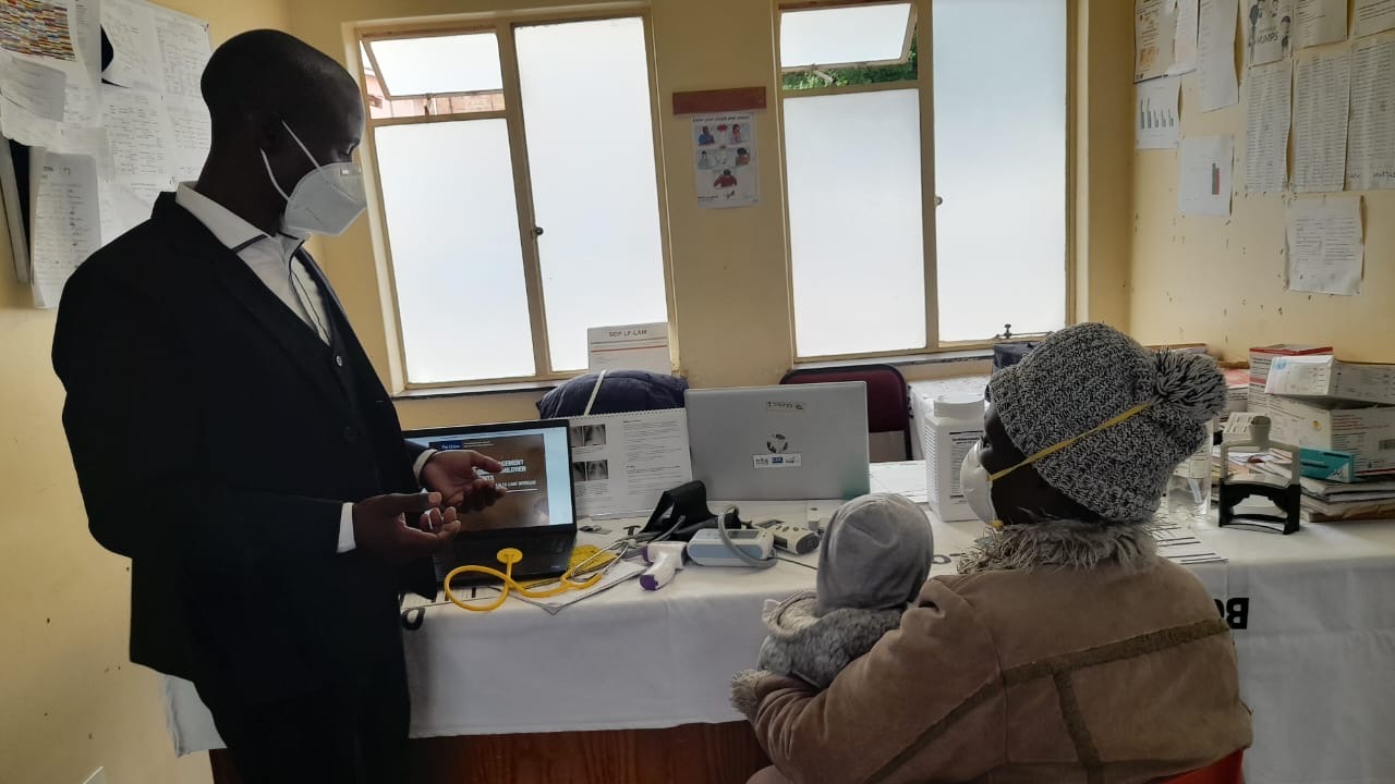 Child TB training in Lesotho