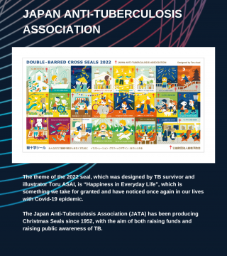 2022 JAPAN ANTI-TUBERCULOSIS ASSOCIATION CHRISTMAS SEAL
